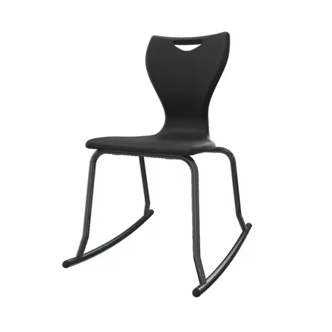 En Rock Educational Chair - Size 6 - Black Frame - Black